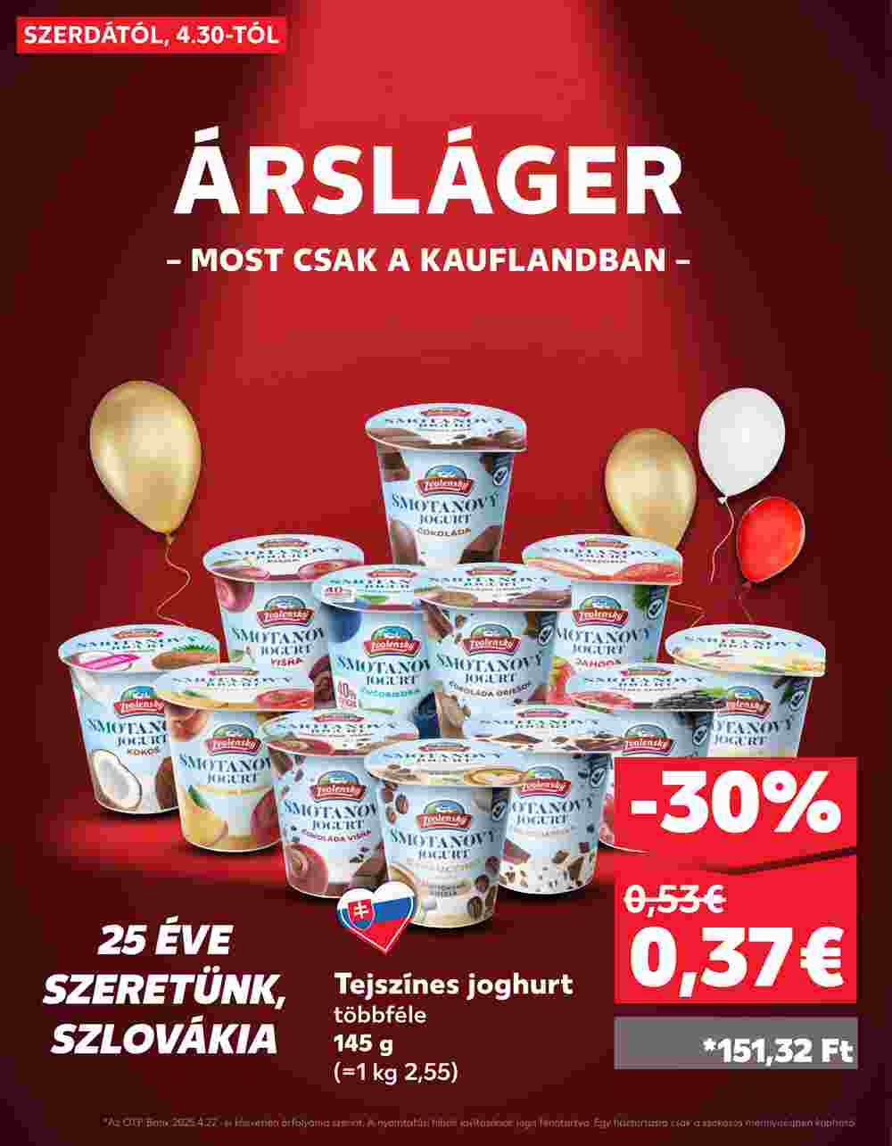 Kaufland akciós újság 2025.04.30-tól - 4. oldal.