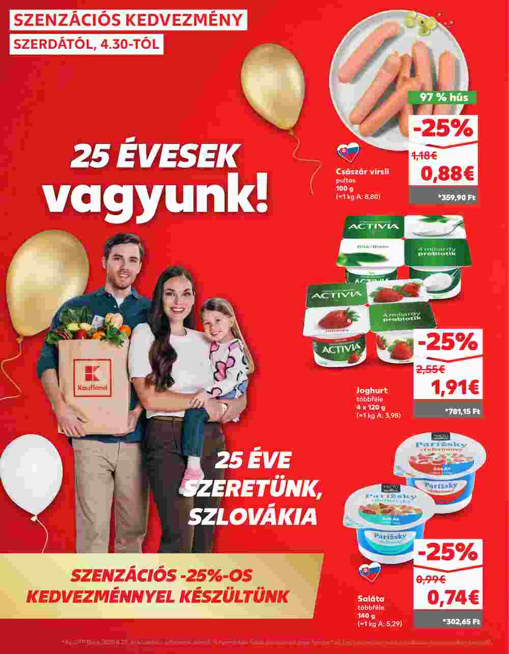 Kaufland akciós újság 2025.04.30-tól - 2. oldal.