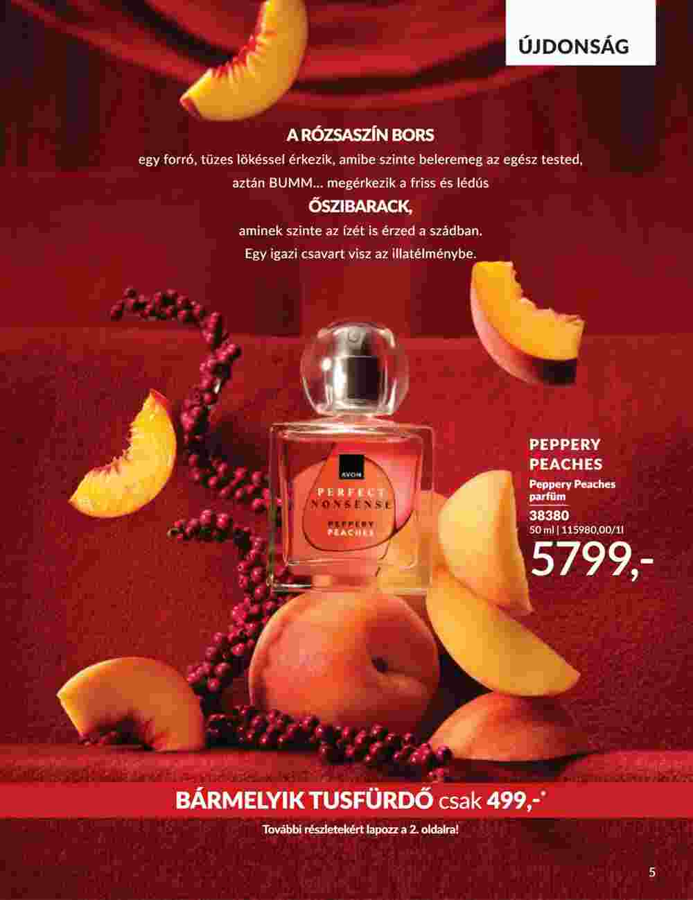 Avon akciós újság 2025.05.01-től - 5. oldal.