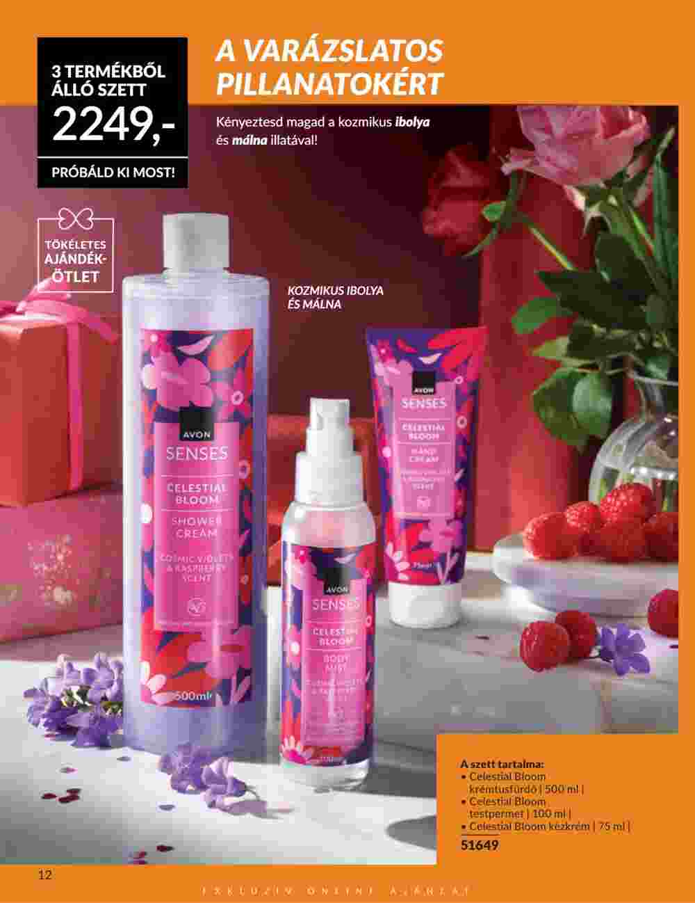 Avon akciós újság 2025.05.01-től - 12. oldal.