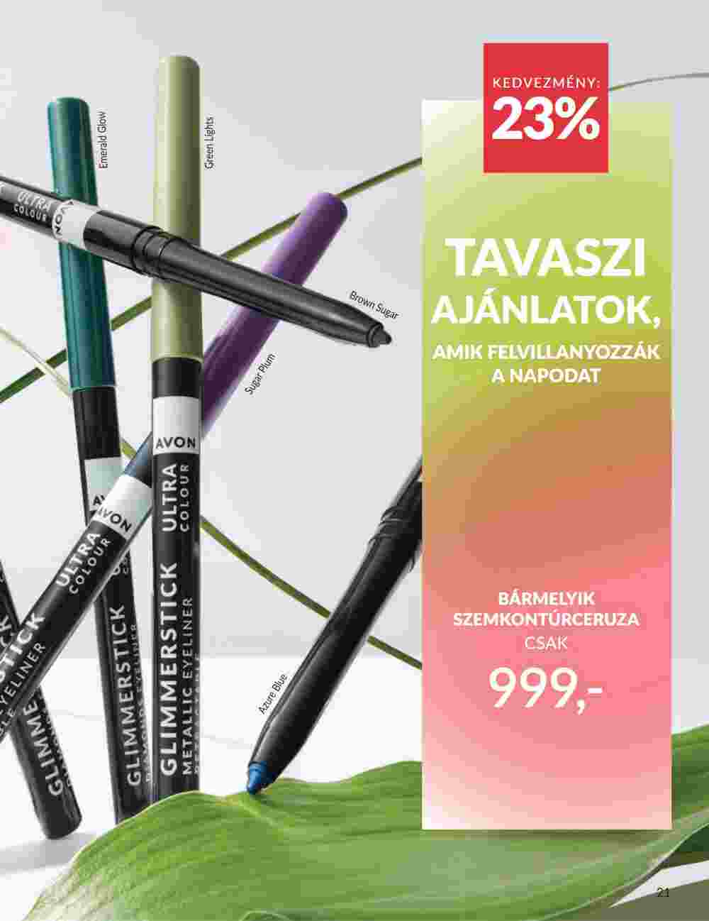 Avon akciós újság 2025.05.01-től - 13. oldal.