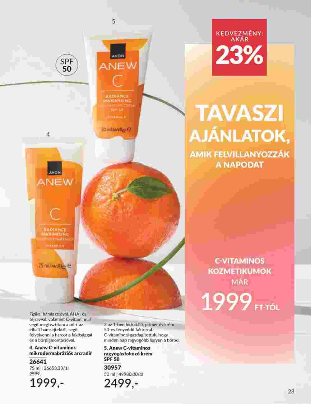 Avon akciós újság 2025.05.01-től - 15. oldal.