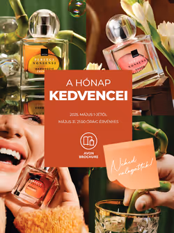 Avon akciós újság 2025.05.01-től