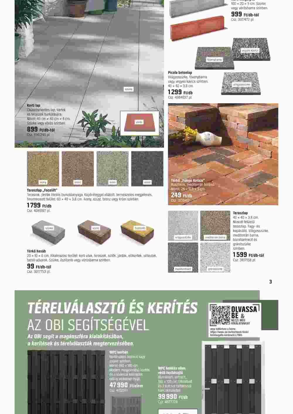 OBI akciós újság 2025.05.01-től - 3. oldal.