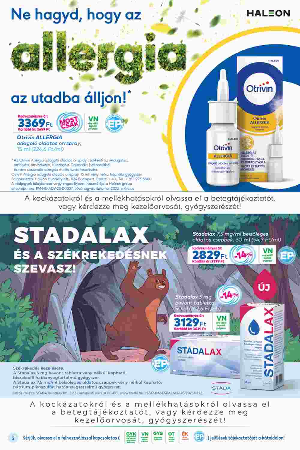 Gyöngy Patikák akciós újság 2025.05.01-től - 2. oldal.