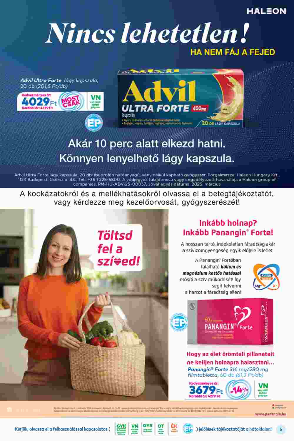 Gyöngy Patikák akciós újság 2025.05.01-től - 5. oldal.