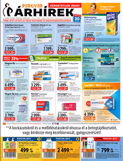 Pingvin Patika akciós újság 2025.05.01-től