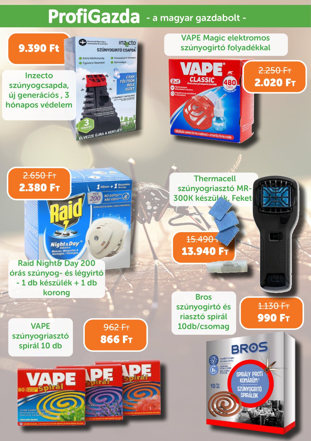 Profigazda akciós újság 2025.05.01-től - 3. oldal.
