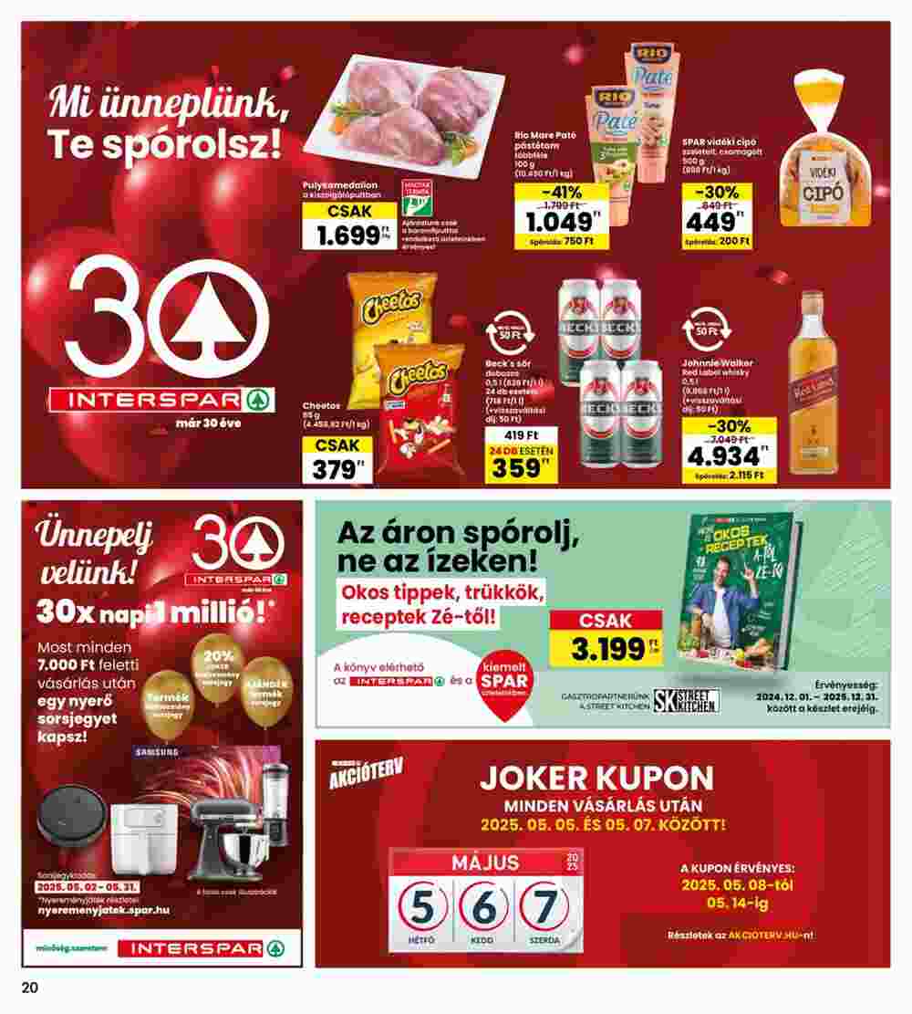 Interspar akciós újság 2025.05.02-től - 21. oldal.