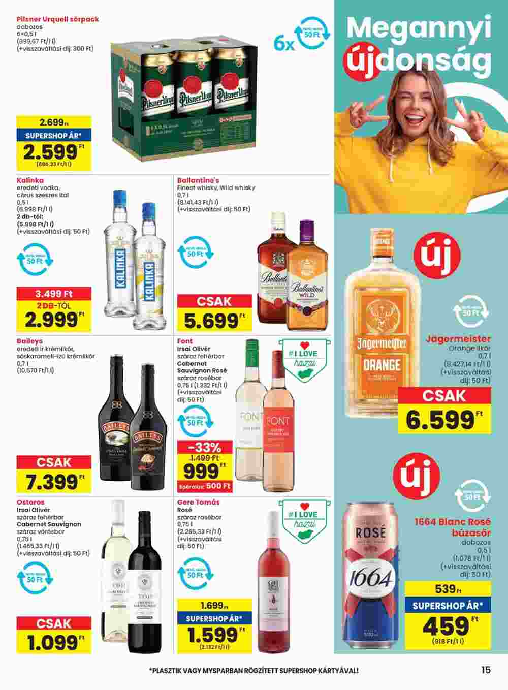 Spar akciós újság 2025.05.02-től - 15. oldal.