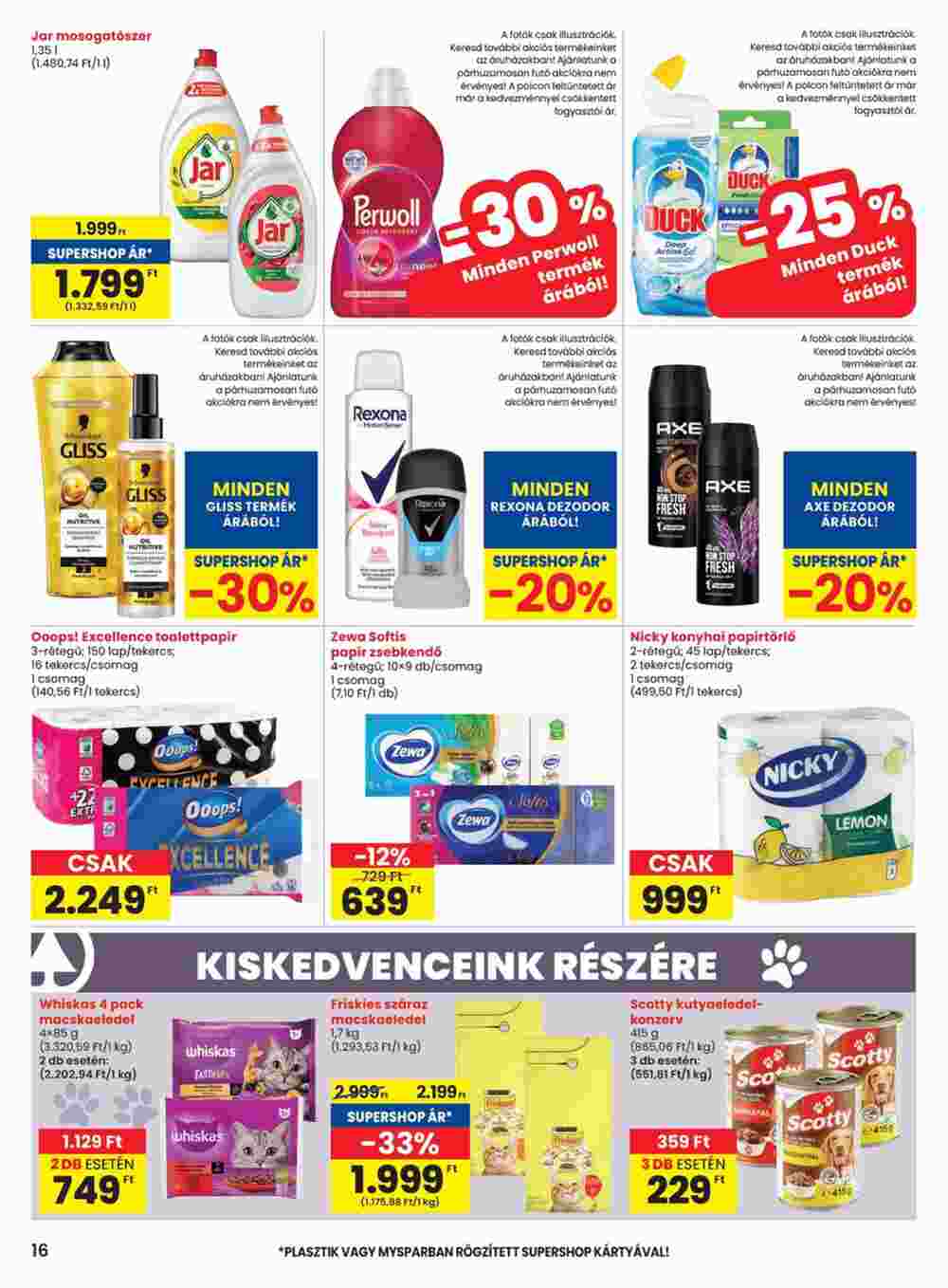 Spar akciós újság 2025.05.02-től - 16. oldal.