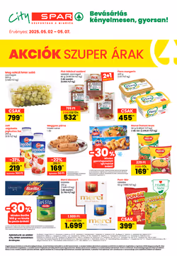 Spar akciós újság 2025.05.02-től