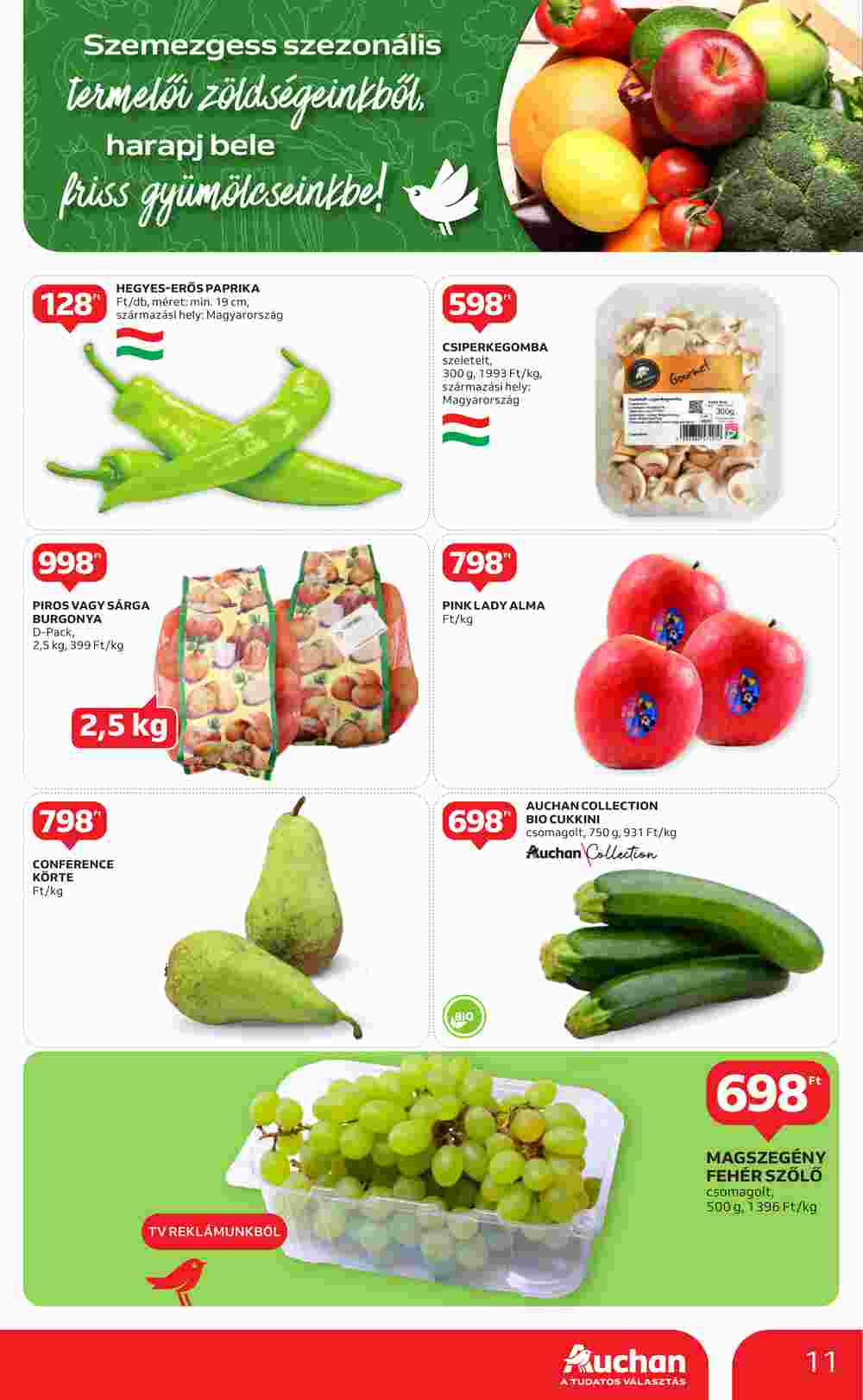 Auchan akciós újság 2025.05.02-től - 11. oldal.