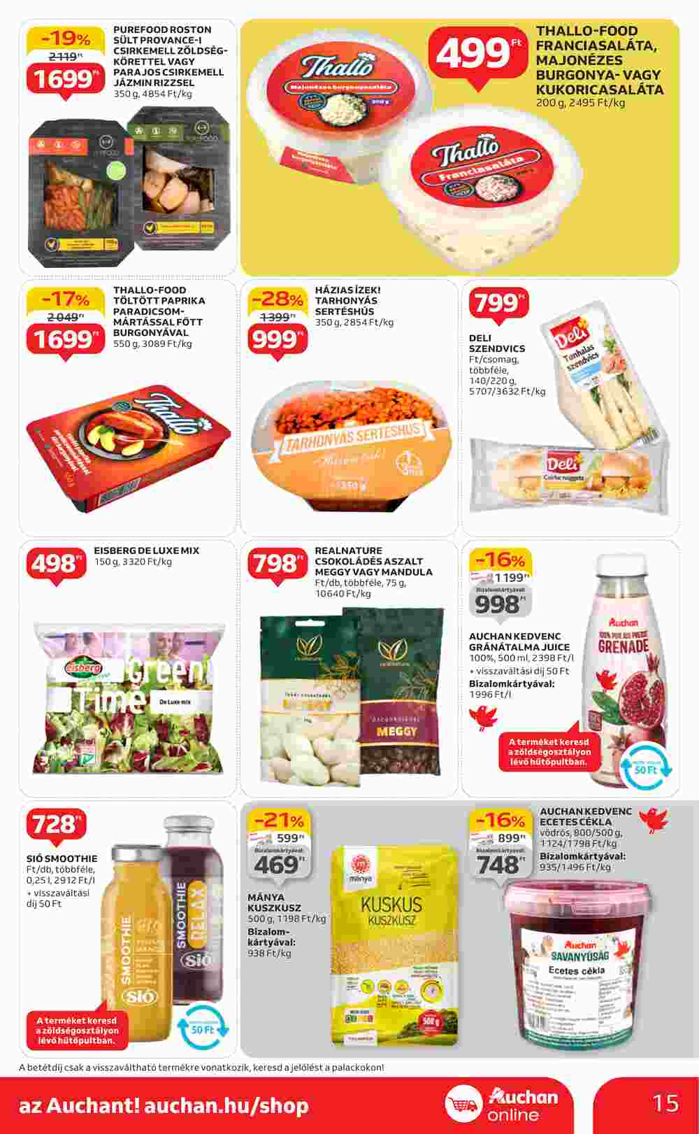 Auchan akciós újság 2025.05.02-től - 15. oldal.