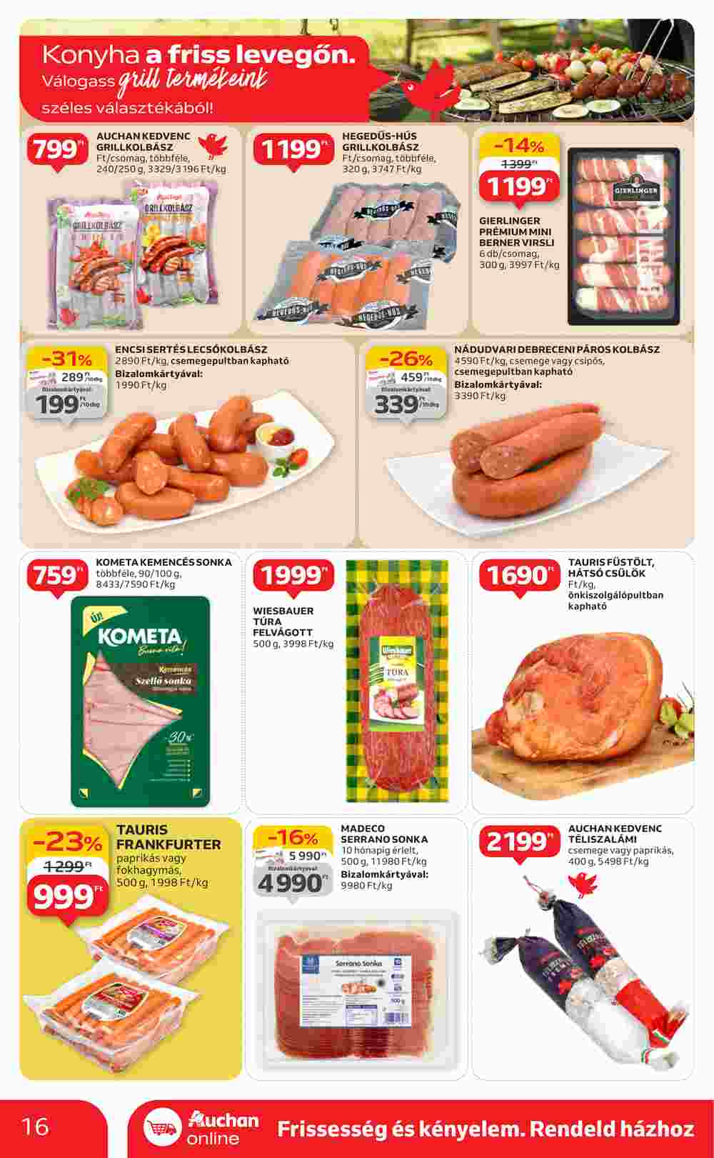 Auchan akciós újság 2025.05.02-től - 16. oldal.
