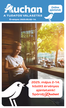 Auchan akciós újság 2025.05.02-től