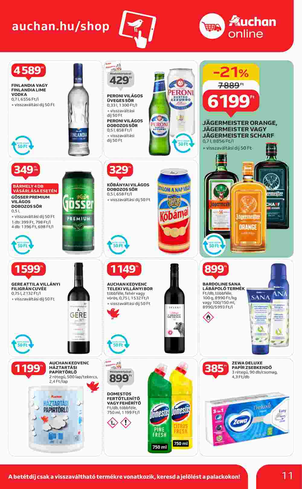Auchan akciós újság 2025.05.02-től - 11. oldal.