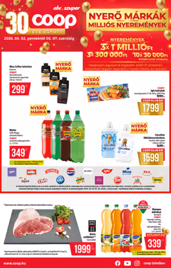 Coop akciós újság 2025.05.02-től