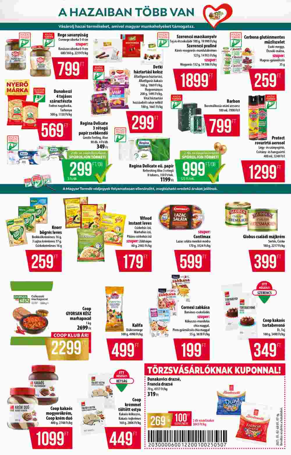 Coop akciós újság 2025.05.02-től - 5. oldal.