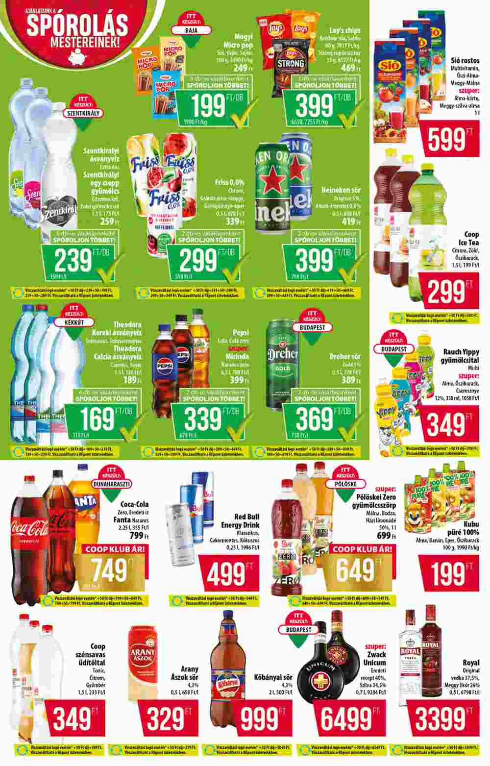 Coop akciós újság 2025.05.02-től - 6. oldal.