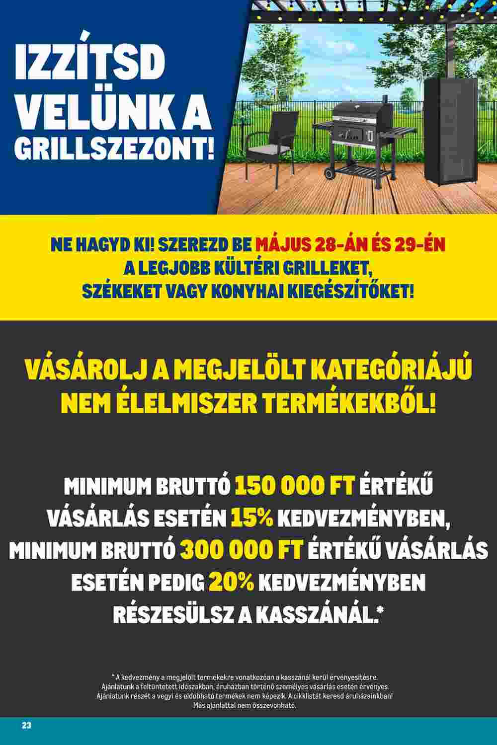 METRO akciós újság 2025.05.02-től - 23. oldal.