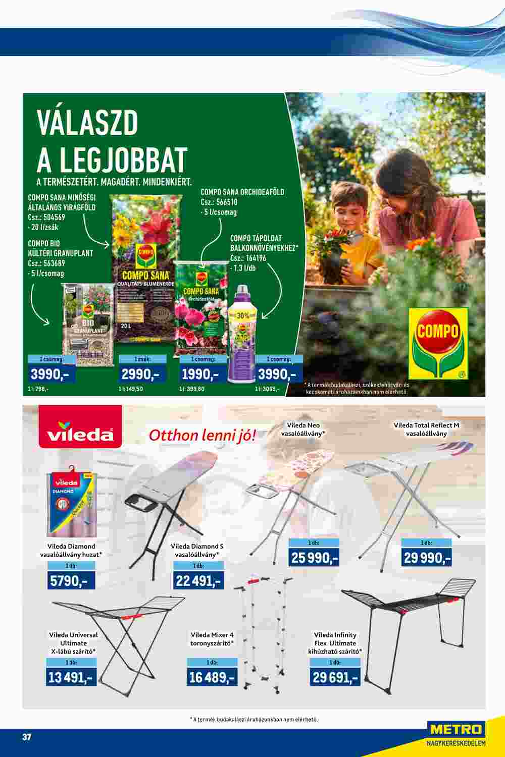 METRO akciós újság 2025.05.02-től - 37. oldal.