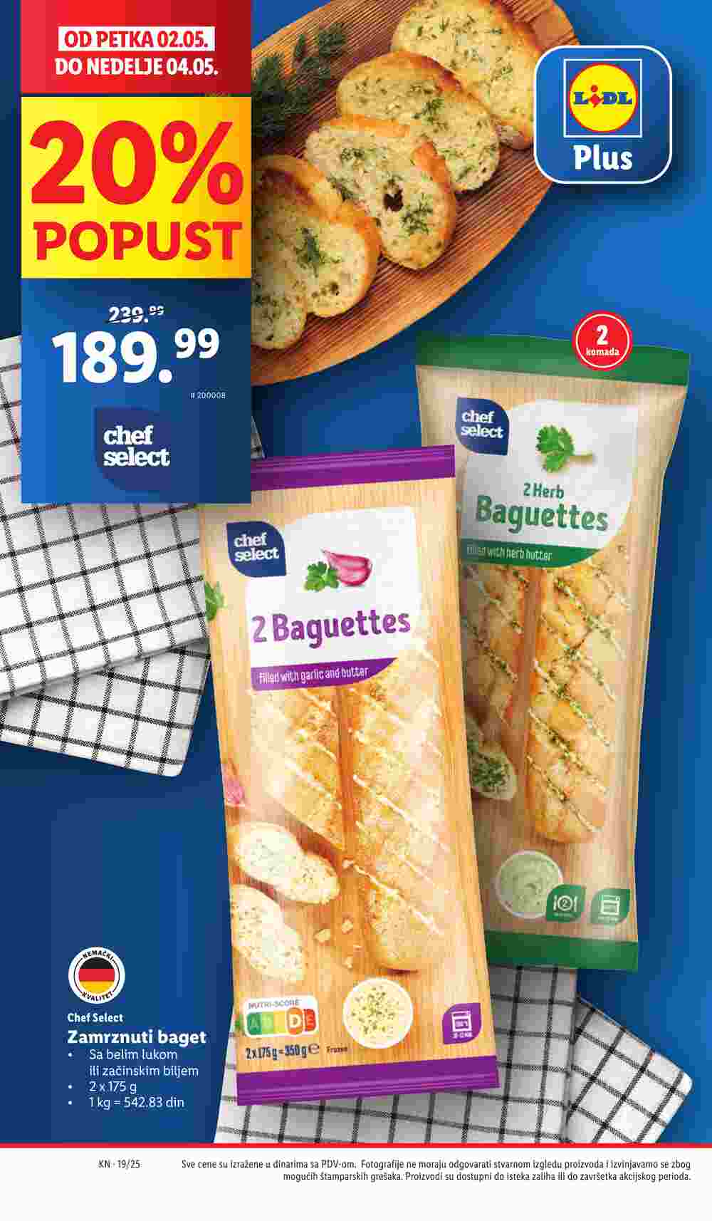 Lidl akciós újság 2025.05.02-től - 2. oldal.