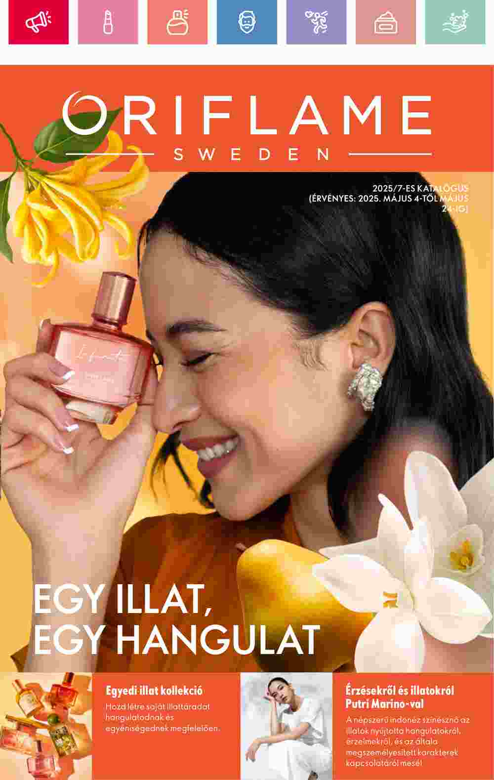 Oriflame akciós újság 2025.05.04-től - 1. oldal.