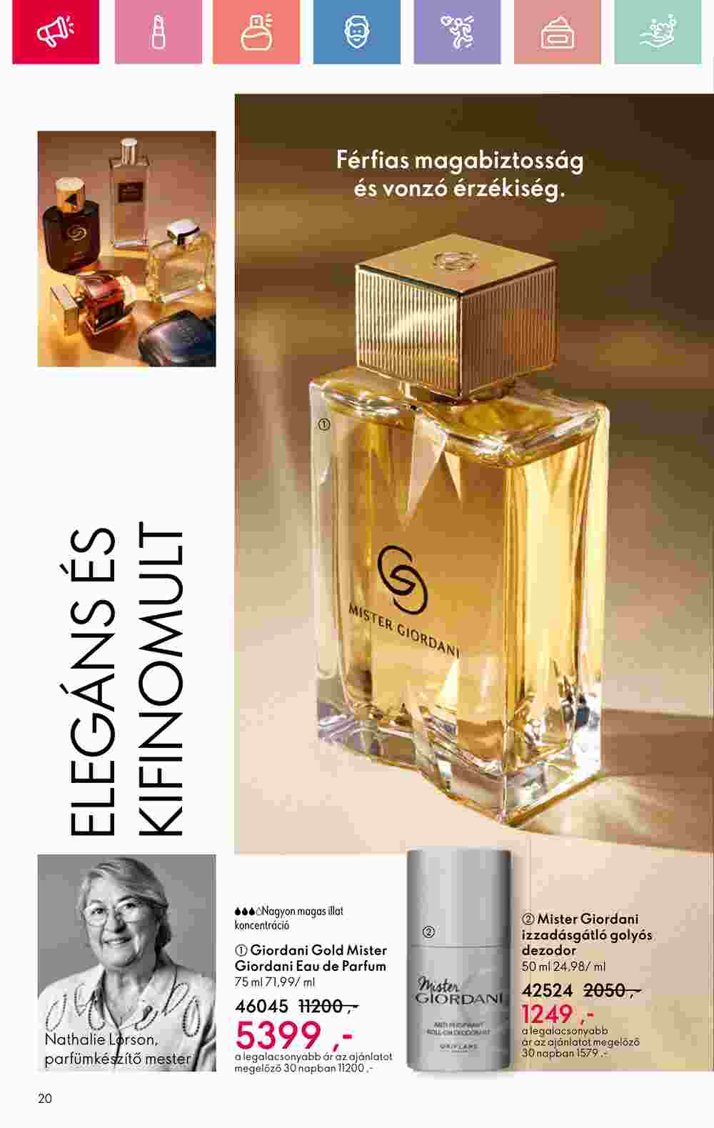 Oriflame akciós újság 2025.05.04-től - 20. oldal.