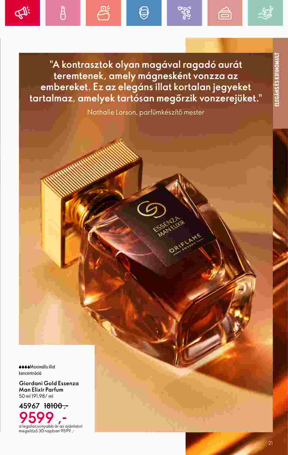 Oriflame akciós újság 2025.05.04-től - 21. oldal.