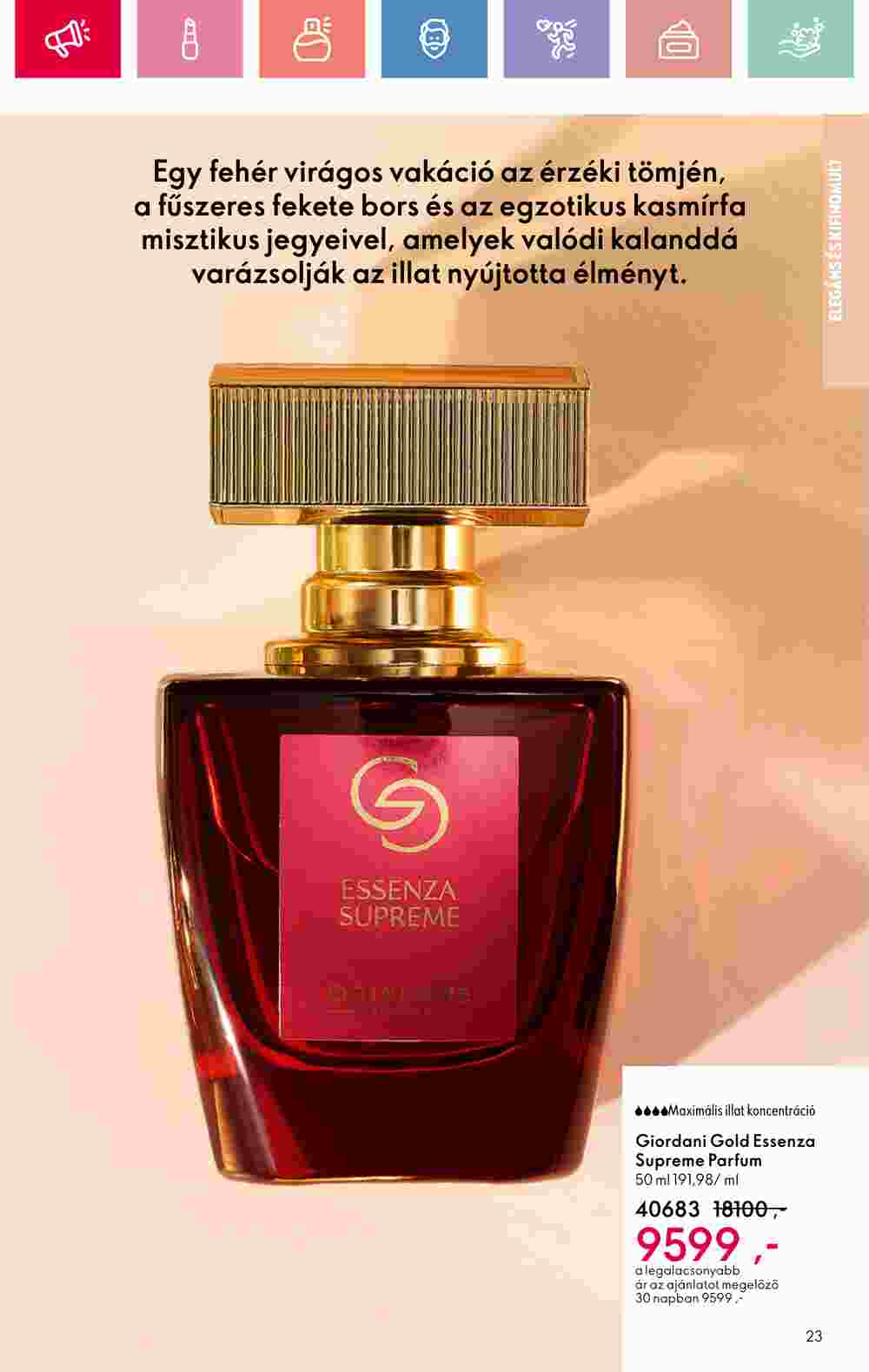 Oriflame akciós újság 2025.05.04-től - 23. oldal.