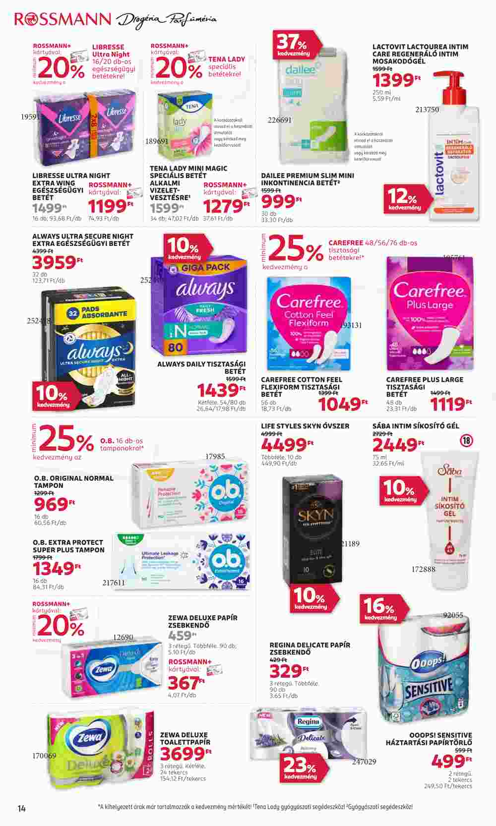 Rossmann akciós újság 2025.05.05-től - 16. oldal.