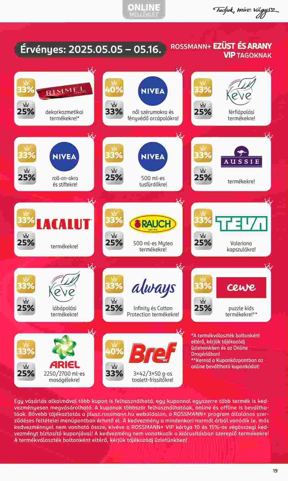 Rossmann akciós újság 2025.05.05-től - 21. oldal.