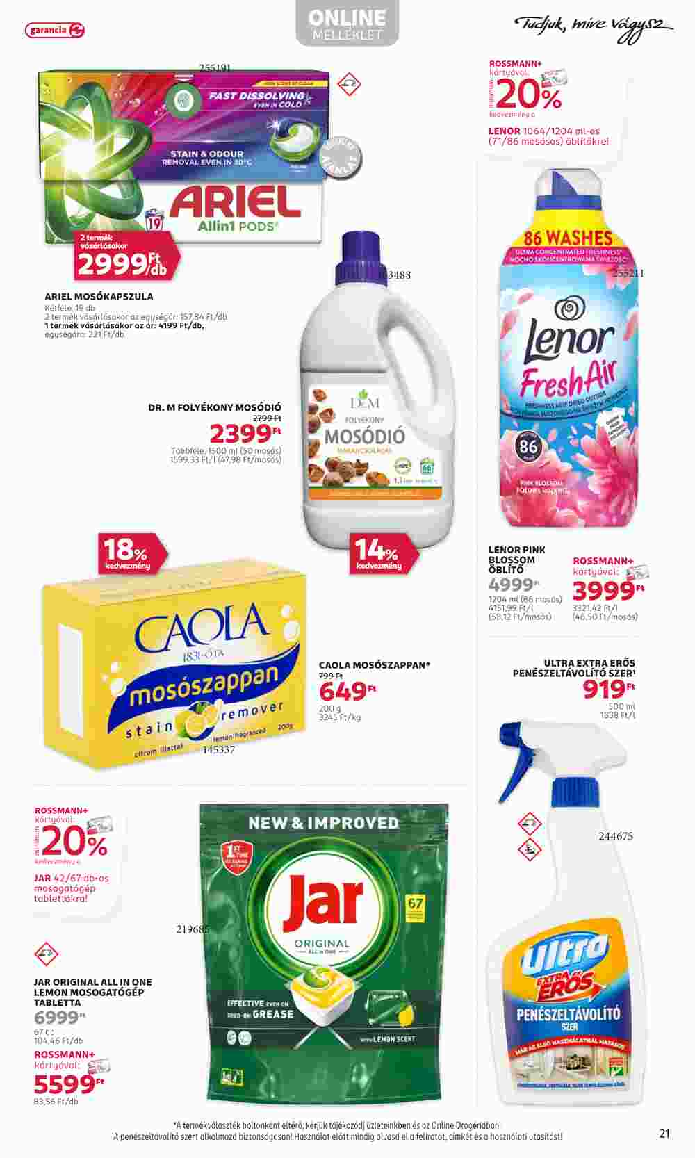 Rossmann akciós újság 2025.05.05-től - 23. oldal.