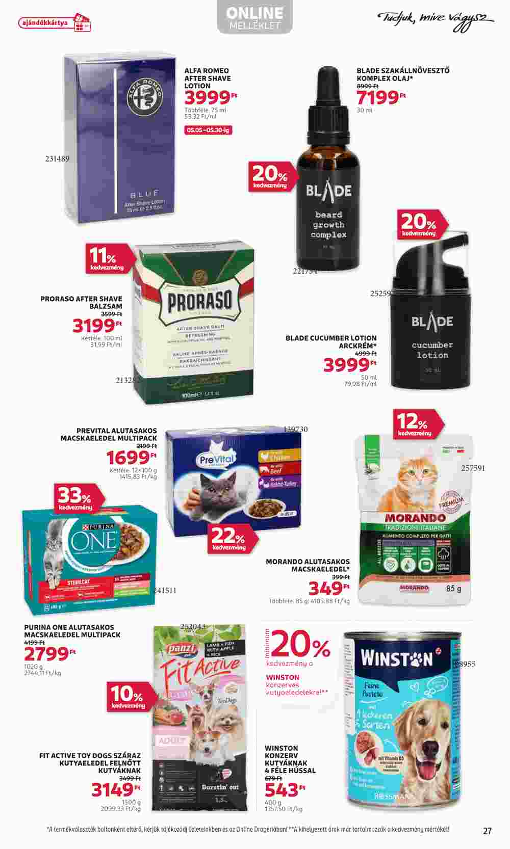 Rossmann akciós újság 2025.05.05-től - 29. oldal.