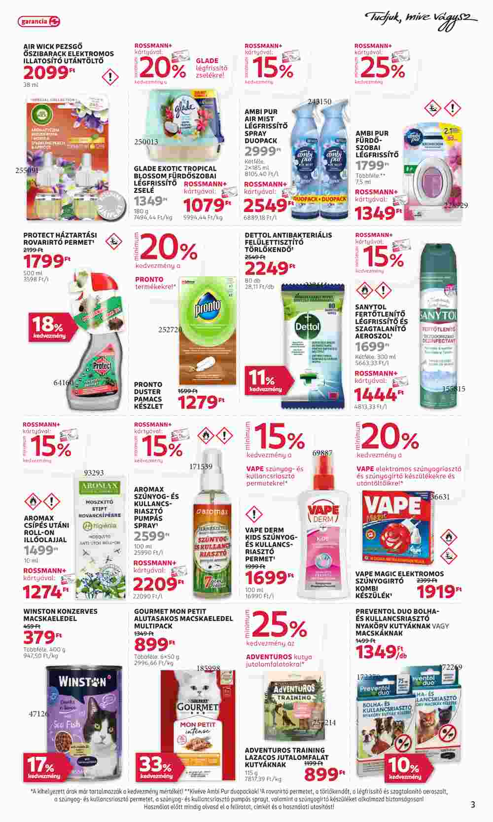 Rossmann akciós újság 2025.05.05-től - 3. oldal.