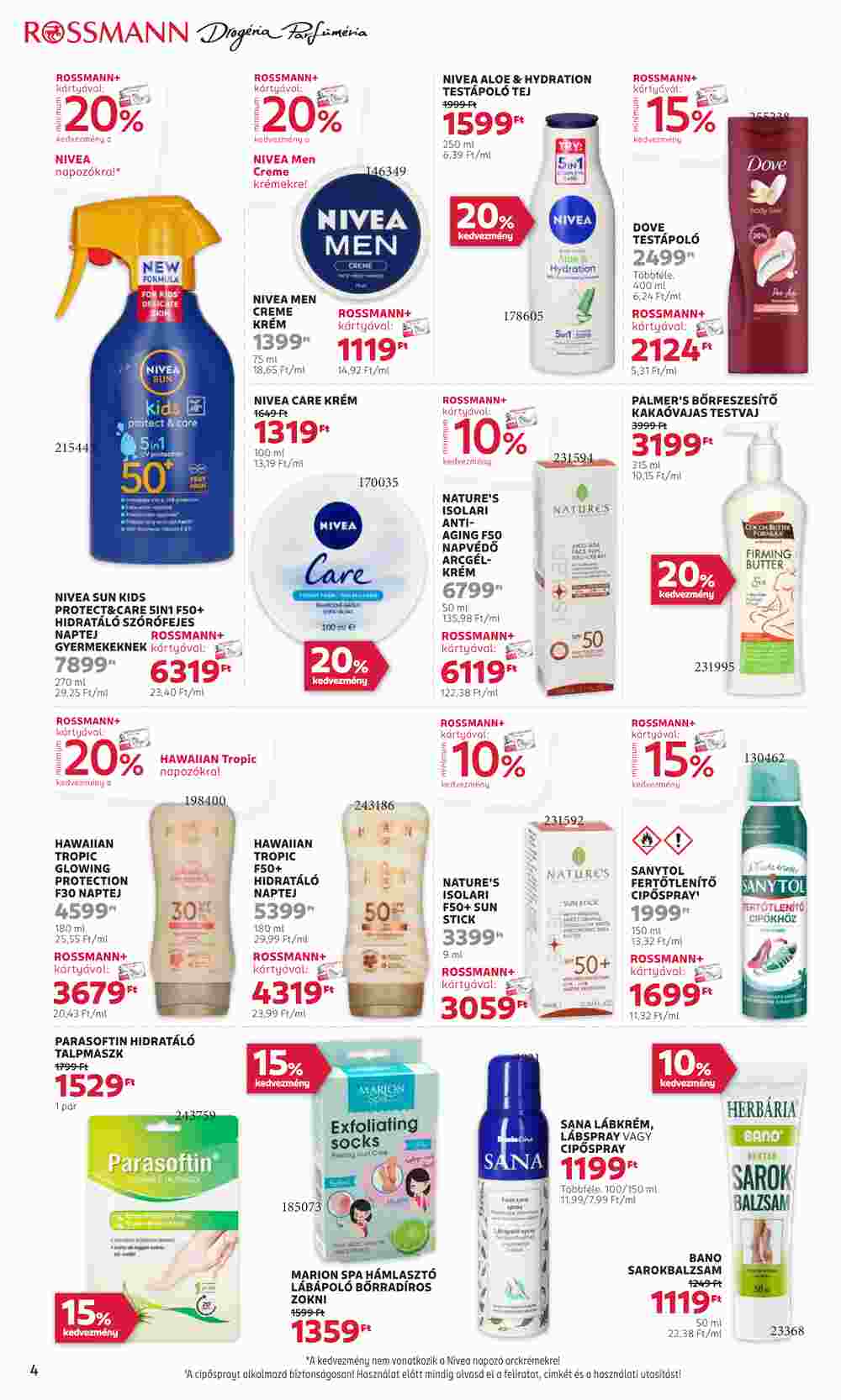 Rossmann akciós újság 2025.05.05-től - 4. oldal.