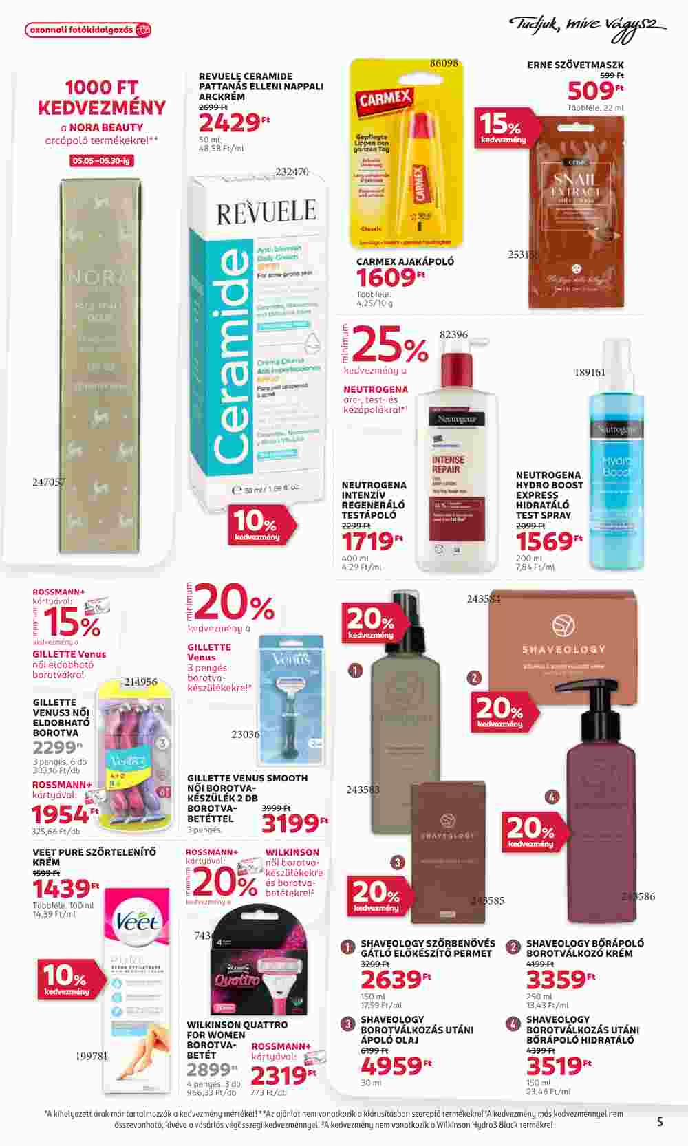 Rossmann akciós újság 2025.05.05-től - 5. oldal.