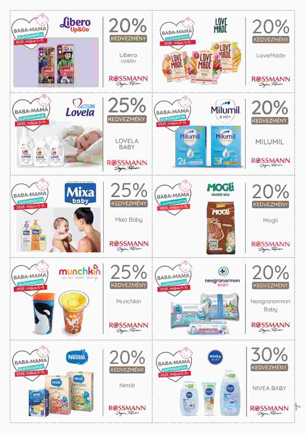 Rossmann akciós újság 2025.05.05-től - 10. oldal.