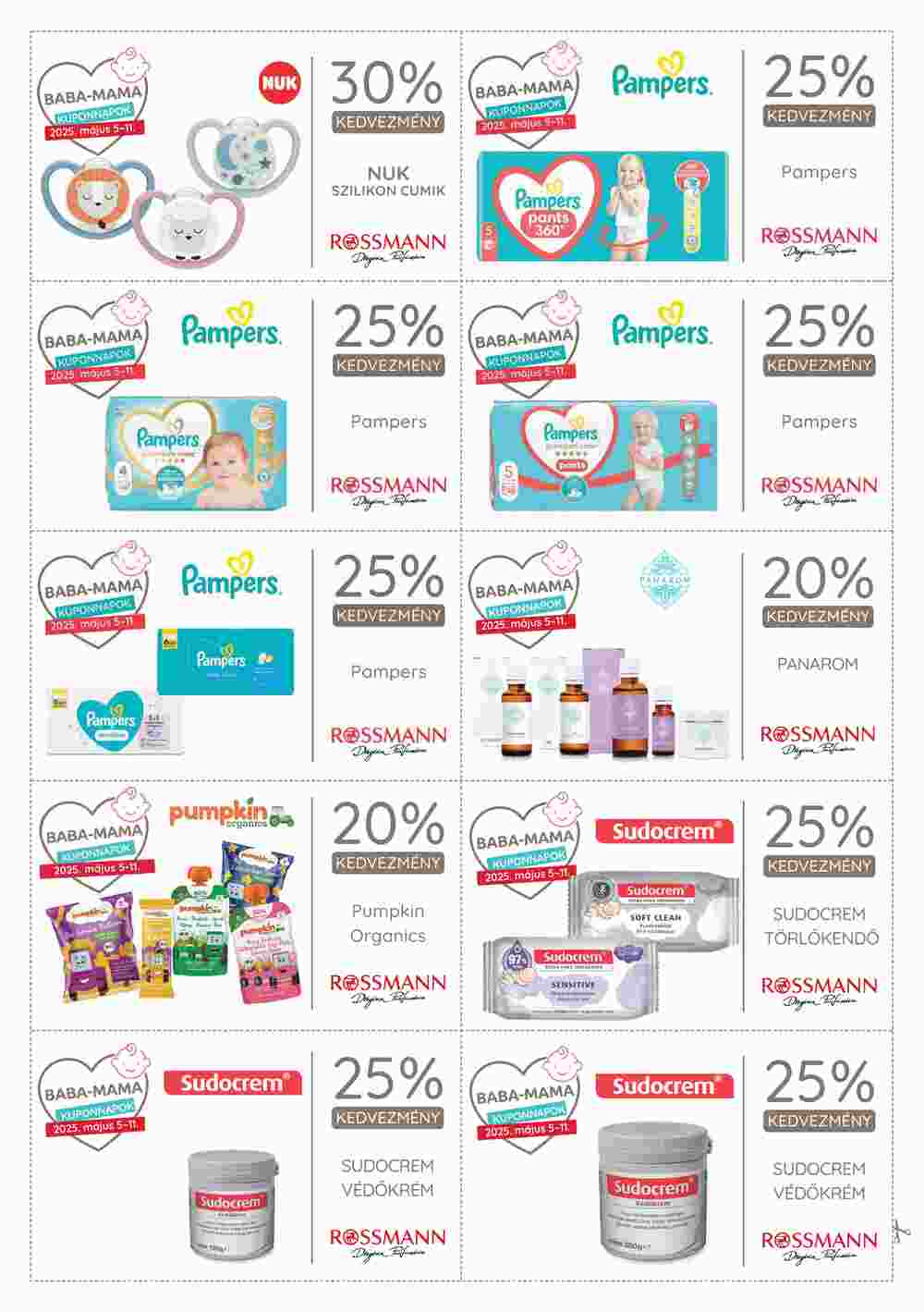 Rossmann akciós újság 2025.05.05-től - 11. oldal.