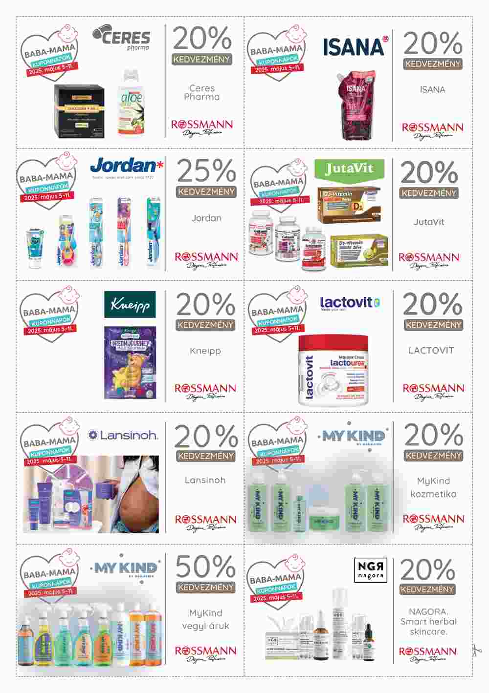 Rossmann akciós újság 2025.05.05-től - 16. oldal.