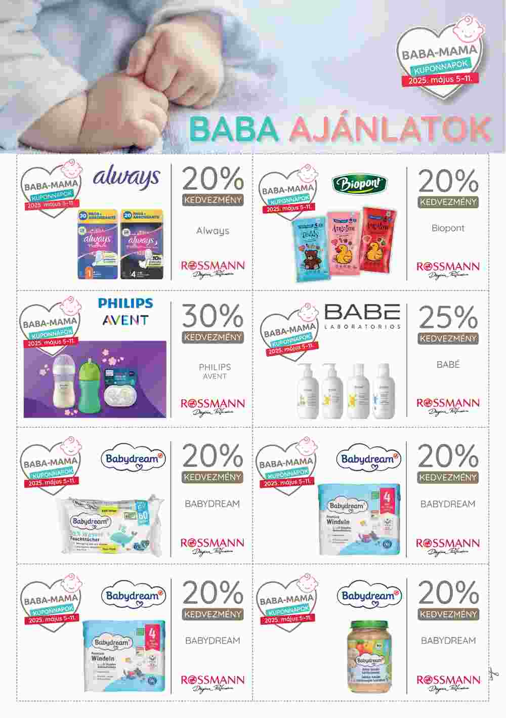 Rossmann akciós újság 2025.05.05-től - 5. oldal.