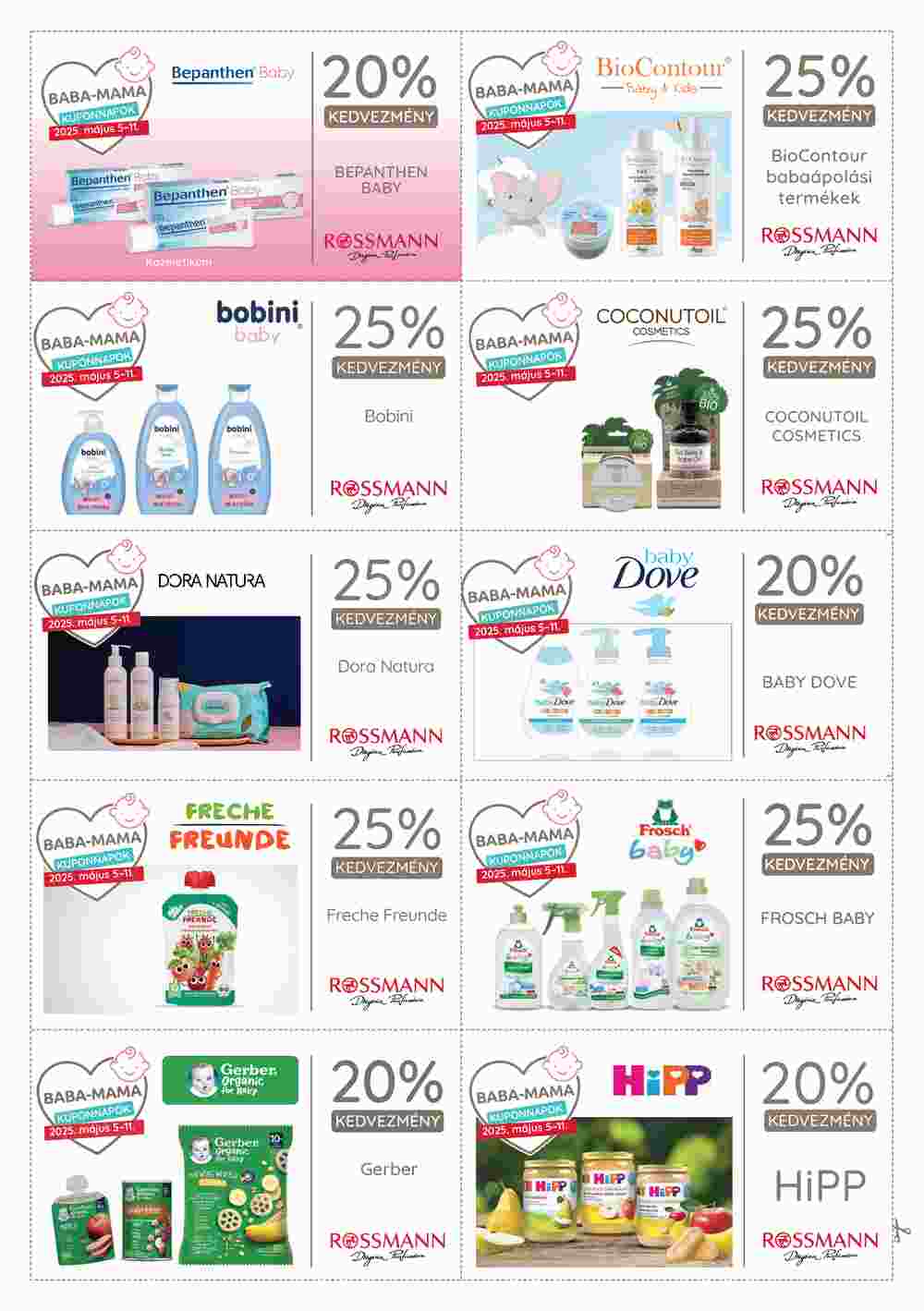 Rossmann akciós újság 2025.05.05-től - 6. oldal.
