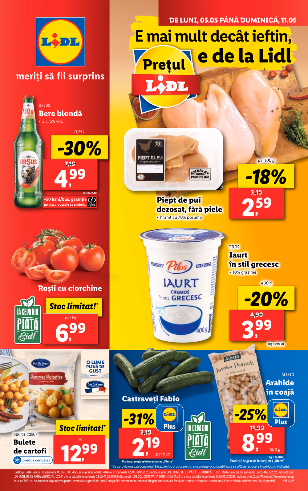 Lidl akciós újság 2025.05.05-től - 1. oldal.
