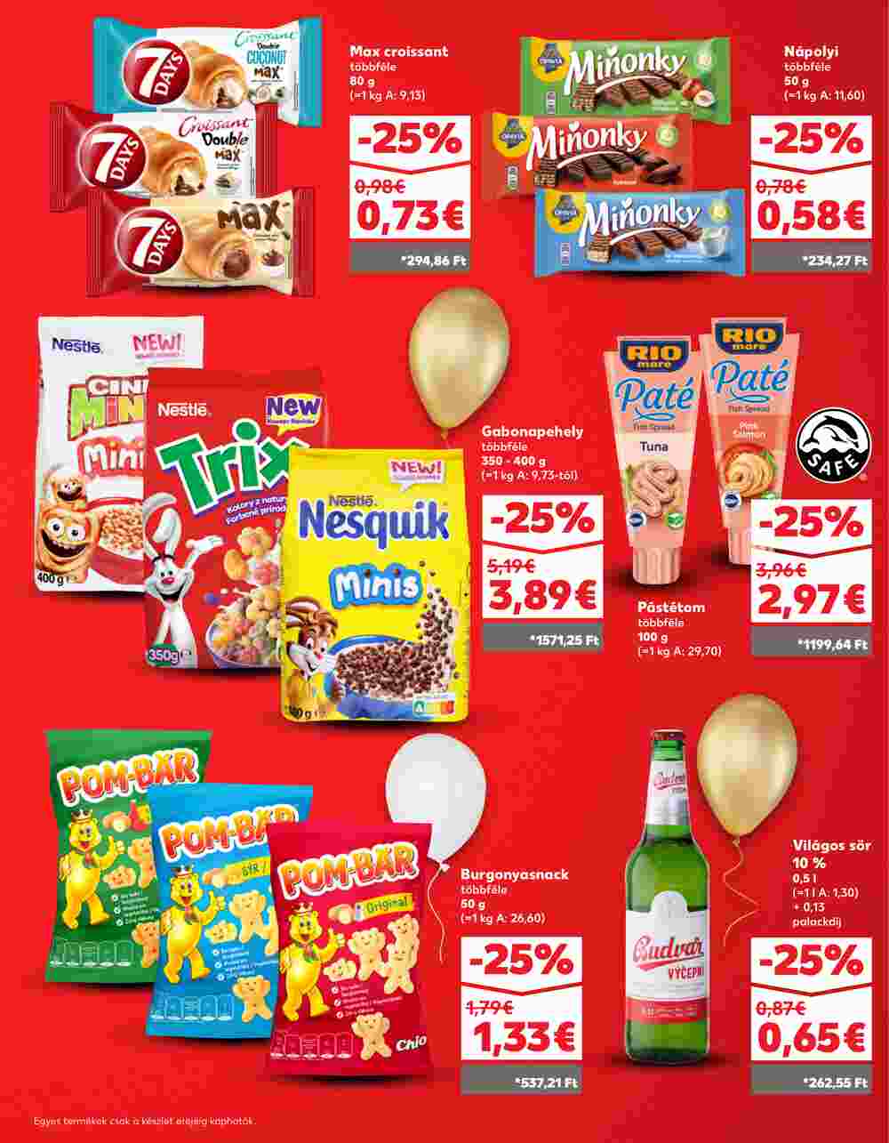 Kaufland akciós újság 2025.05.07-től - 3. oldal.
