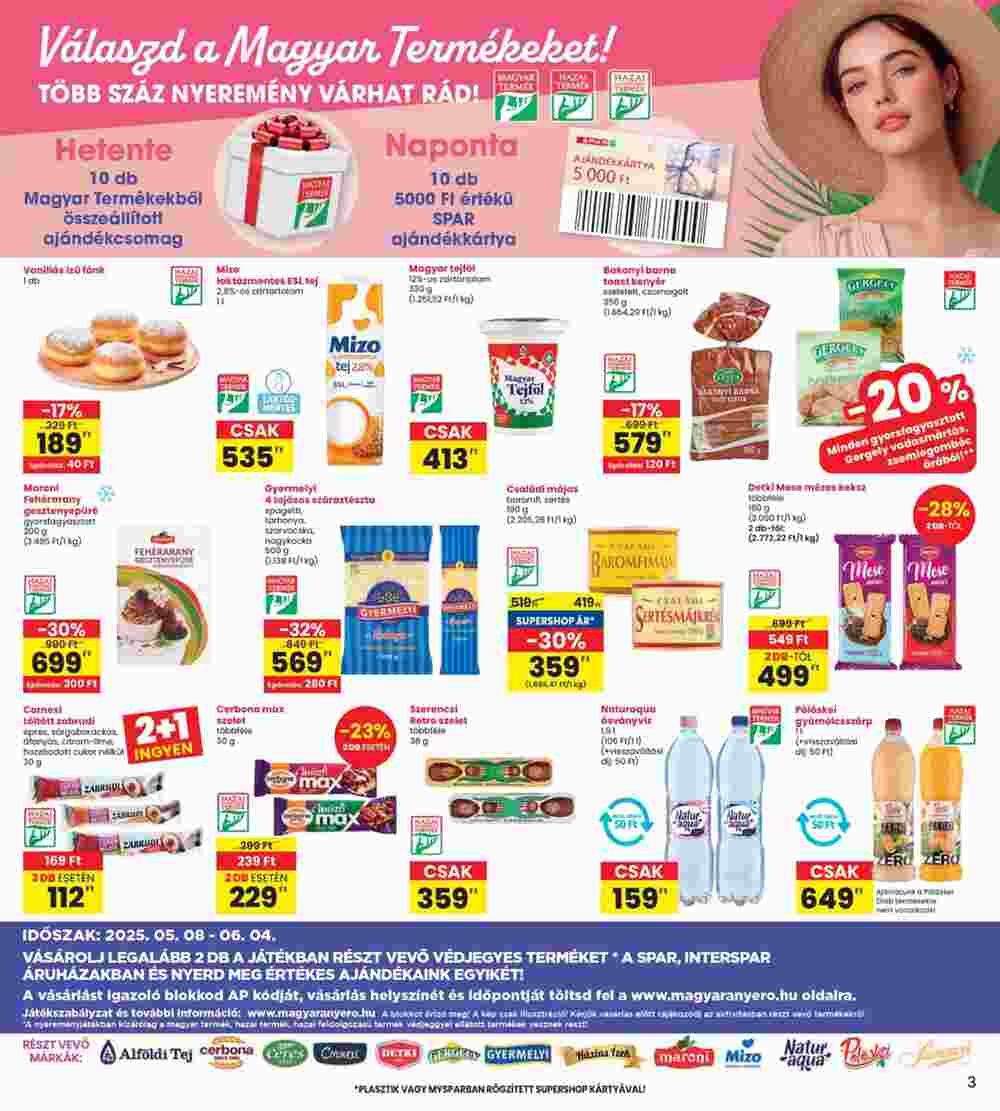 Interspar akciós újság 2025.05.08-tól - 3. oldal.