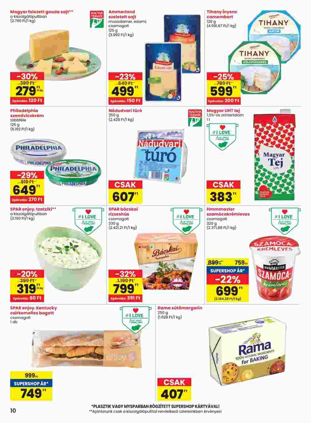 Spar akciós újság 2025.05.08-tól - 10. oldal.