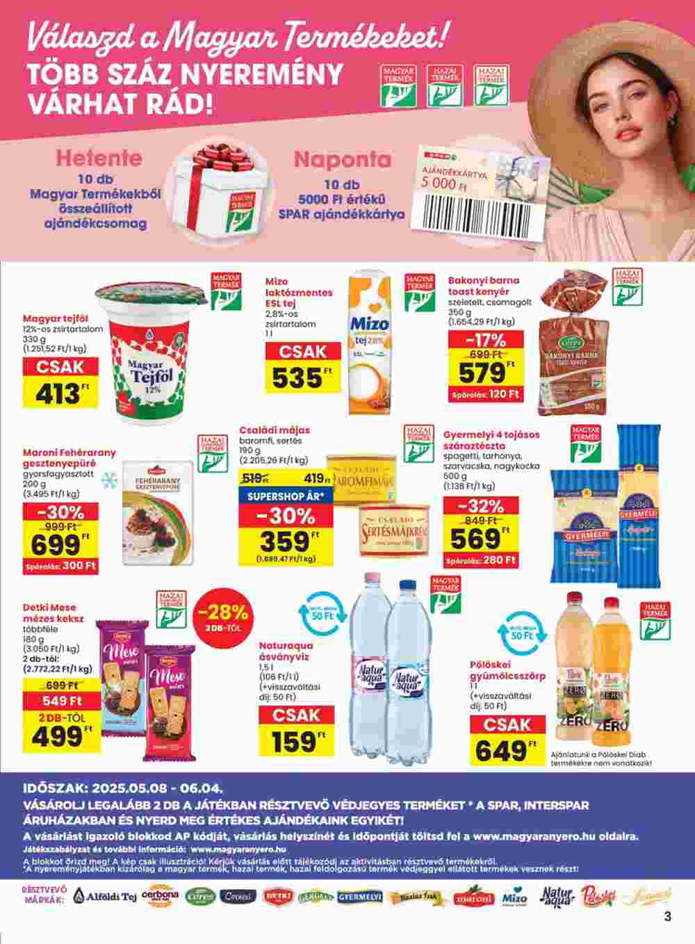 Spar akciós újság 2025.05.08-tól - 3. oldal.