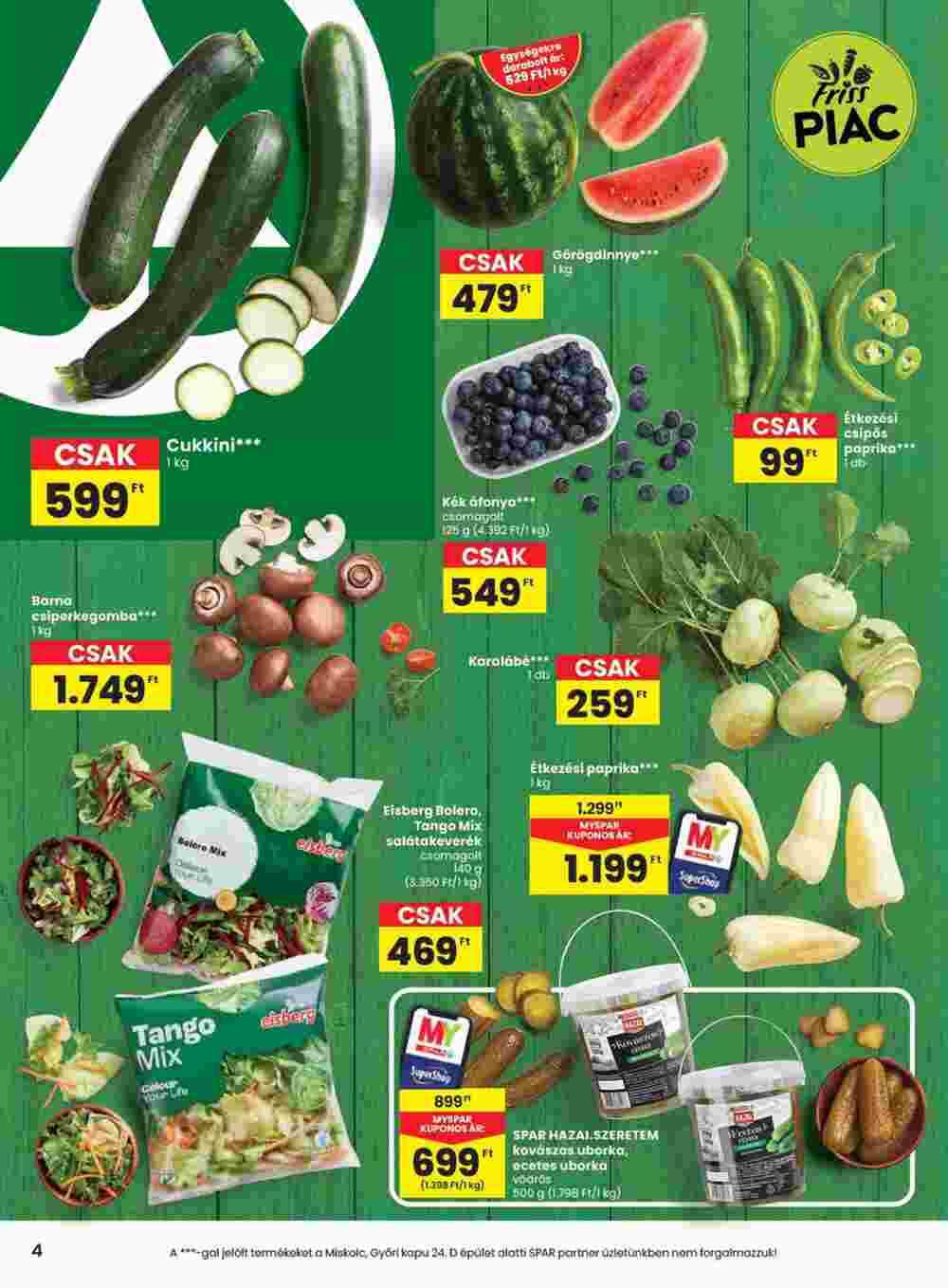 Spar akciós újság 2025.05.08-tól - 4. oldal.