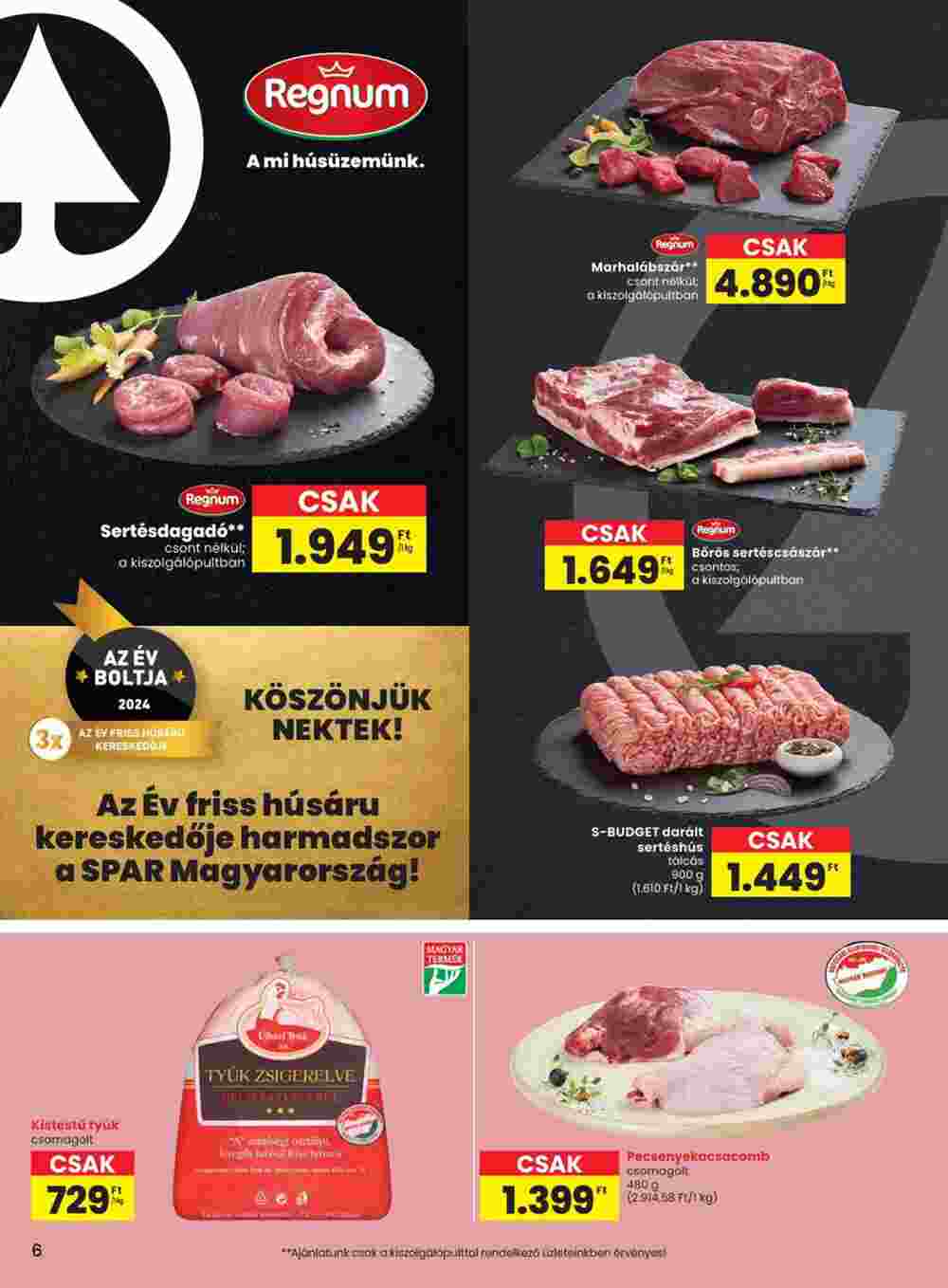 Spar akciós újság 2025.05.08-tól - 6. oldal.